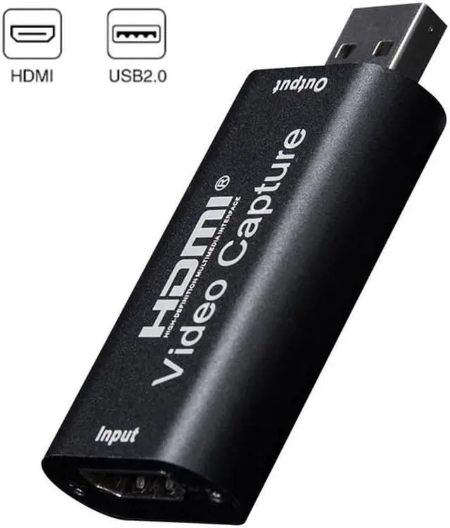 Main image of 1080P Video Capture Card HDMI to USB Capture Video and Audio Recording via OBS Connect DSLR Camcorder