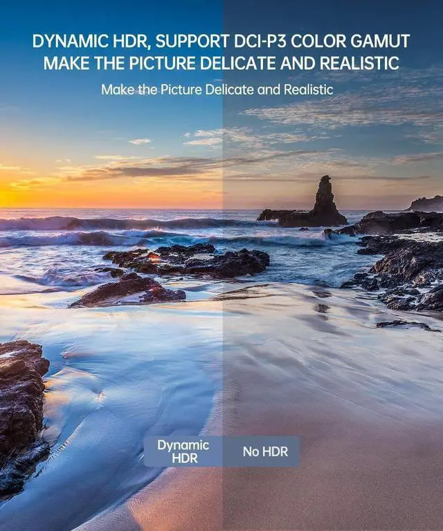 Alt view image 5 of 8 - 8K DisplayPort Cable 1.4, DP Cable (8K@60Hz, 2K@240Hz, 4K@144Hz, 32.4Gbps)Display Port to Display Port Cable 1.4 (DP to DP Cable) Compatible with Gaming Laptop TV PC Computer Monitor-Grey,16.4ft