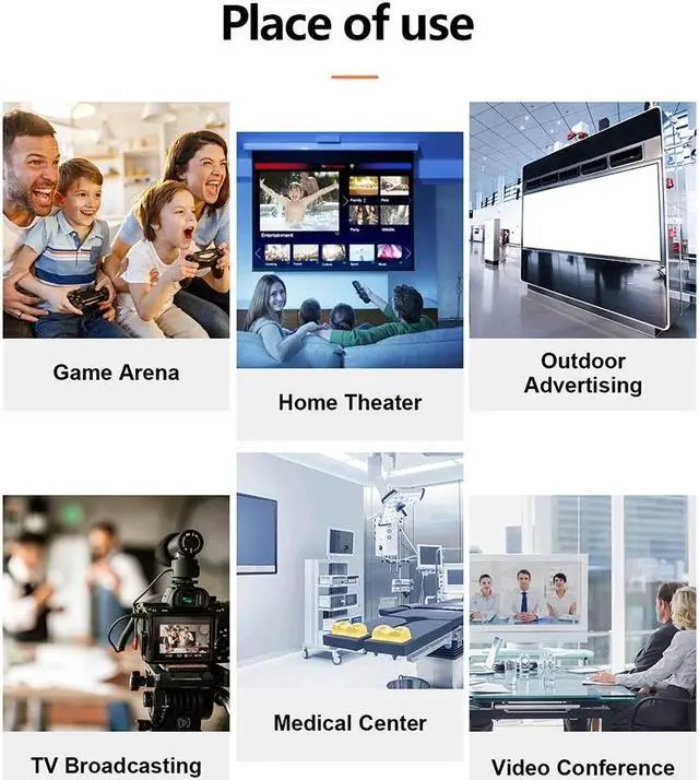 Alt view image 7 of 7 - (in-Wall Installation) Active 4K @60Hz Fiber Optic HDMI Cable 100 ft / 30m - Supporting 4K@60Hz 2K@120Hz HDR - Compatible with Xbox Series X, PS5, Apple TV, PC, Projector