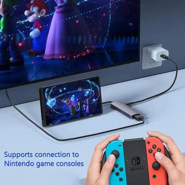 Alt view image 7 of 7 - ESTONE 5-IN-1 10Gbps USB C Hub with USB-C 3.2, 2 USB-A 3.2 Ports,4K@60Hz HDMI, 140W Power Delivery, USB Port Extender Splitter, USB C to USB 3.2 Hub Multiport Adapter for Laptop, MacBook Pro Air