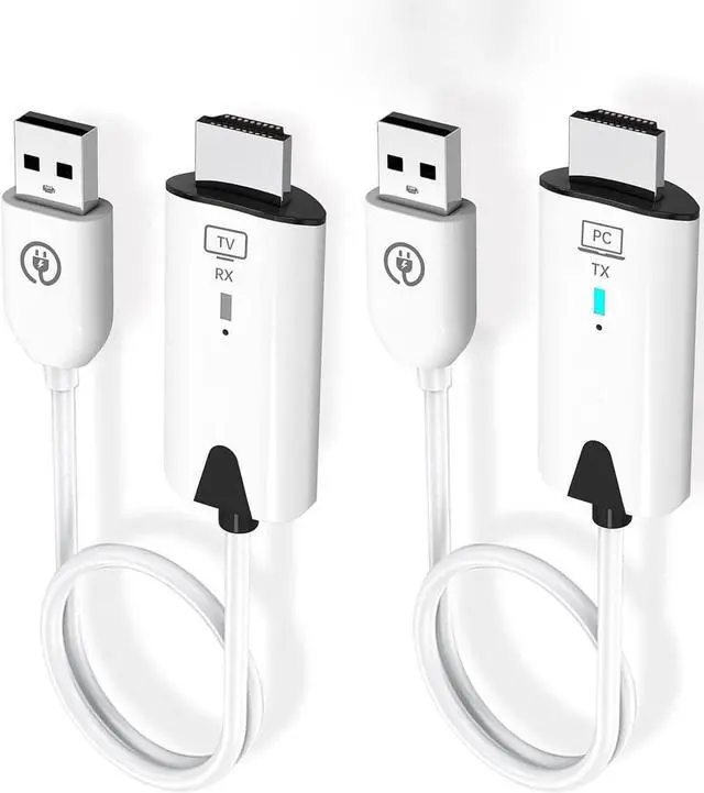 Main image of ESTONE Wireless HDMI Transmitter and Receiver 1080P, Wireless HDMI Extender Sender Kit 2.4G/5G for Streaming Video Audio to Monitor for TV Box/PC/Laptop/HDTV/Projector Camera Newest Portable