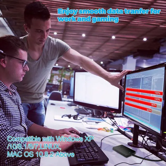 Alt view image 6 of 7 - ESTONE (2X USB 3.0 A,3X USB C) 5 Port PCIE Expansion Card, USB 3.0 Superspeed 5Gbps Front Expansion Card, Internal USB Hub Converter for Win XP Win7 Win 8 Win 10 Win 11 Linux