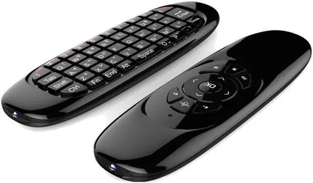 Alt view image 3 of 7 - ESTONE Air Mouse USB Universal Remote Control 2.4Ghz Wireless Mini Keyboard 3-Axis Gyroscope USB Remote Control for PC HTPC IPTV Android Tv Box Media Player
