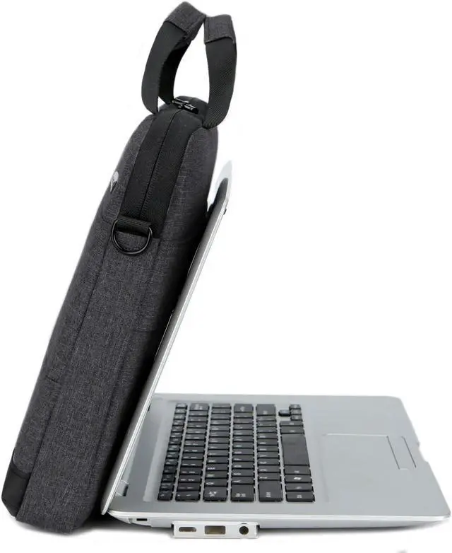 Alt view image 7 of 7 - ESTONE 14.6 Inch Notebook Cases Laptop Sleeve for Work / Travel,Fits 14 - 14.6 Inches Laptop / Notebook / MacBook / Ultrabook Computer ( Apple Macbook Acer Asus Dell Fujitsu Lenovo HP etc), Black