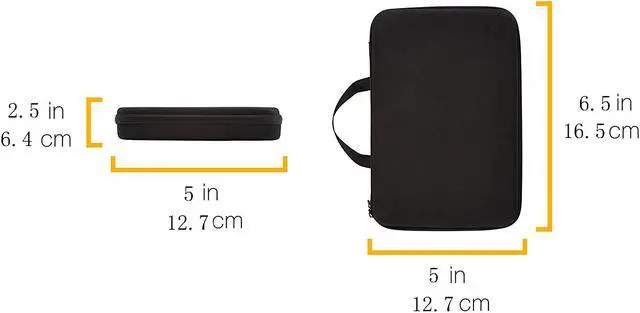 Alt view image 7 of 7 - ESTONE Action Camera Case Storage Case Carrying Case for GoPro Hero 5 4 3 Hero4 Session SJCAM Xiaomi Yi 4K Travel Storage Collection Box GP102- Small Size