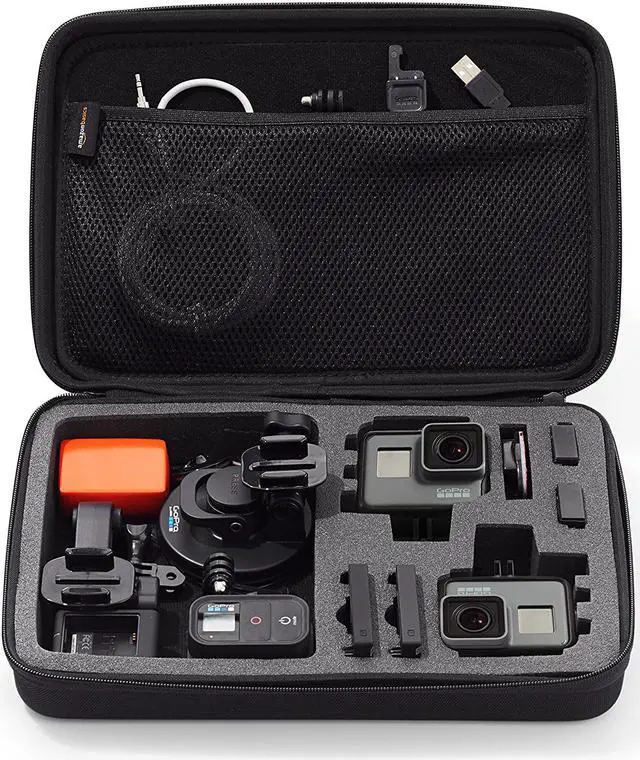 Main image of ESTONE Action Camera Case Storage Case Carrying Case for GoPro Hero 5 4 3 Hero4 Session SJCAM Xiaomi Yi 4K Travel Storage Collection Box GP102- Large  Size