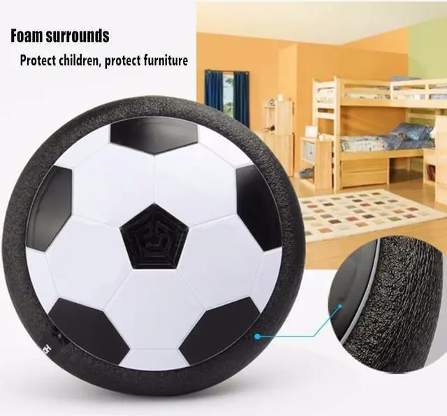 Alt view image 6 of 7 - ESTONE Kids Toys the Amazing Hover Ball with Powerful LED Light Size 4 Boys Girls Sport Children Toys Training Football for Indoor or Outdoor with Parents Game