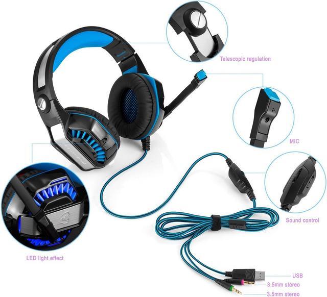 Beexcellent Gaming Headset Stereo Over Ear Gaming Headphones