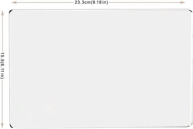 Alt view image 2 of 6 - ESTONE Aluminum Gaming Mouse Pad with Anti-Skid Rubber Base-8.66"x7.08"x0.08" - Silver