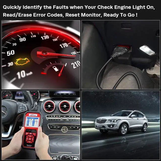 Alt view image 4 of 8 - KINGBOLEN KW850 Professional OBD2 Scanner Automotive Engine Fault Code Reader Full OBD2 EOBD Function Car Diagnostic Scan Tool for all obd2 Vehicles since 1996