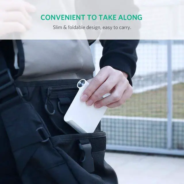 Alt view image 5 of 8 - ESTONE Portable Multi-Angle Stand Cell Phone Standfor iPhone X 8 7 6 6s Plus Se 5 5s 5c HTC, LG, Nokia Lumia, OnePlus and More(Silver)