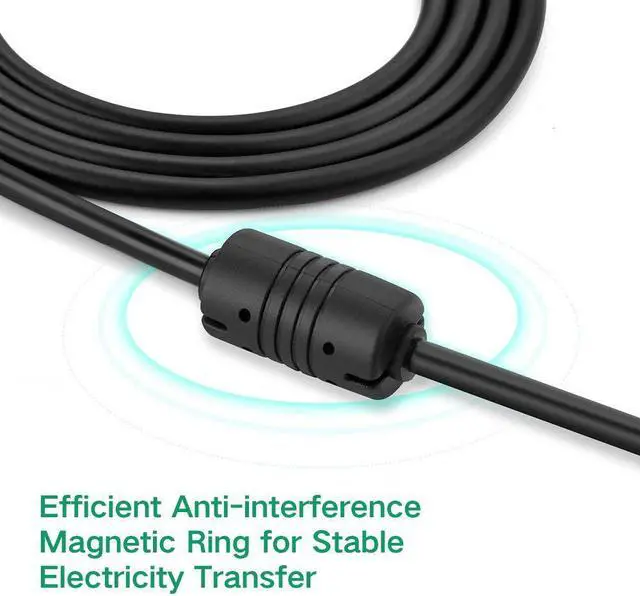 Alt view image 5 of 8 - ESTONE 5V 2A AC to DC Power Supply Adapter with 1.35mm x 3.5mm Connector Plug for Led Strip, String Lights, Wireless Router, LCD, Hub, Switches, CCTV Cameras, Android TV Box