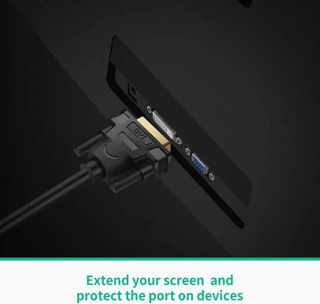 Alt view image 7 of 7 - ESTONE DVI to HDMI Cable,dvi 24 1 to hdmi Cable, Gold-Plated DVI to Hdmi 1080p Hdmi Video Converter Adapte Cable HDTV, Plasma, DVD and Projector(dvi-D 24+1 M-F)
