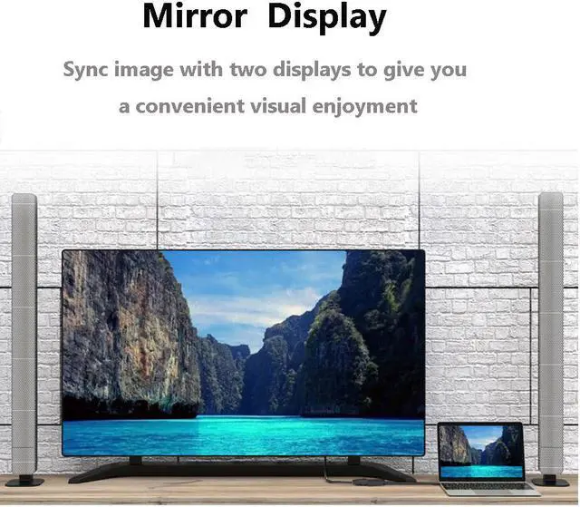 Alt view image 7 of 8 - ESTONE USB to VGA Converter, USB 3.0/2.0 to VGA Adapter Multi-Display Video Converter- PC Laptop Windows 7/8/8.1/10,Desktop, Laptop, PC, Monitor, Projector, HDTV, Chromebook. No Need CD Driver(White)