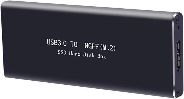 Alt view image 2 of 7 - ESTONE M.2 NGFF Enclosure Easy Install USB3.0 External SSD Adapter 5Gbps Support UASP for 2230, 2242, 2260, 2280 Solid State Drive with Key B/Key B+M