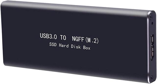 ESTONE Aluminum M.2 SSD Enclosure M2 SATA NGFF to USB 3.0 Adapter
