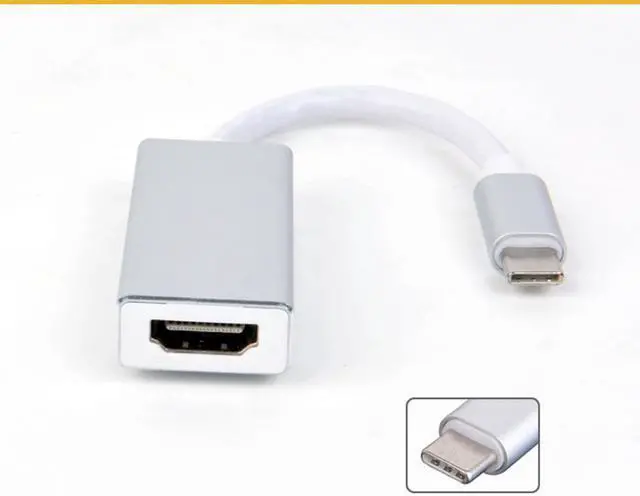 Alt view image 3 of 7 - USB3.1 Type-c to HDMI Digital AV Multiport Adapter Converter for Win 7 8 10 Mac