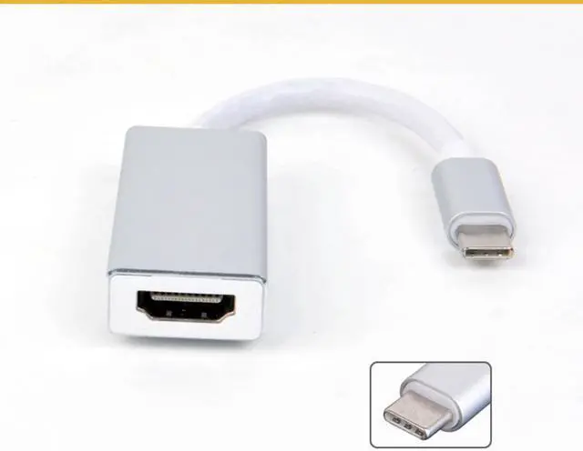 Alt view image 2 of 7 - PD Digital AV Multiport Adapter Converter USB3.1 Type-C to HDMI 1080P HD Hubs