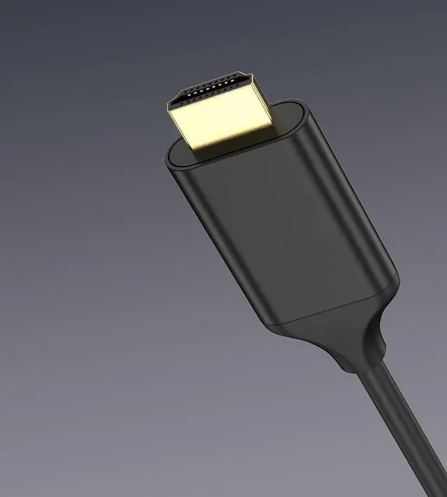 Alt view image 2 of 5 - 1.8m HDMI Cable 4K 30Hz Adapter Type-c to HDMI for Mac Monitor Projector