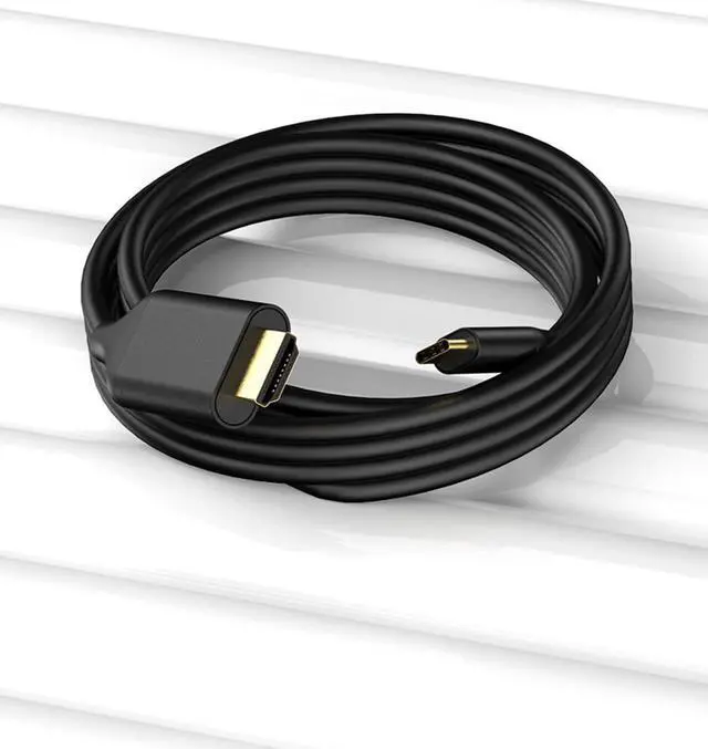 Alt view image 5 of 5 - 1.8m HDMI Cable 4K 30Hz Adapter Type-c to HDMI for Mac Monitor Projector