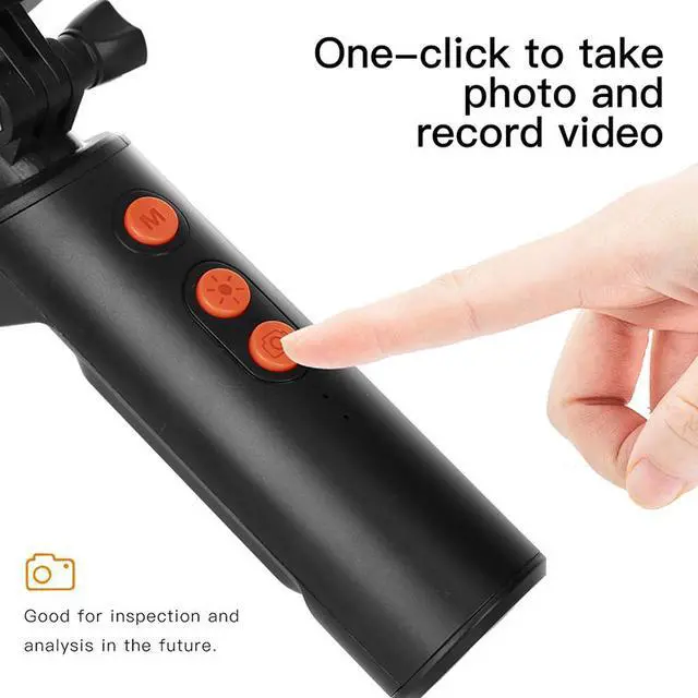 Alt view image 3 of 7 - F280-8mm-5m WIFI Endoscope Dual Camera Lens WIFI Inspection Endoscope HD1080P 2M IP68 Waterproof Hard Wire Wireless 8mm 9 LED Borescope Camera For Android IOS Mac