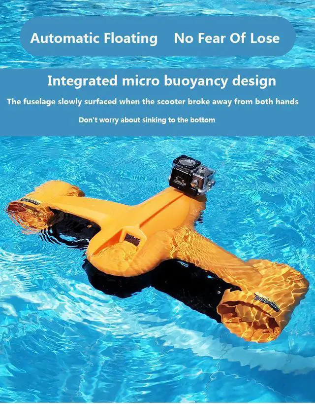 Main image of Underwater thruster diving booster Underwater Scooter Tri-speed switch seascooter underwater shooting drone diving equipment