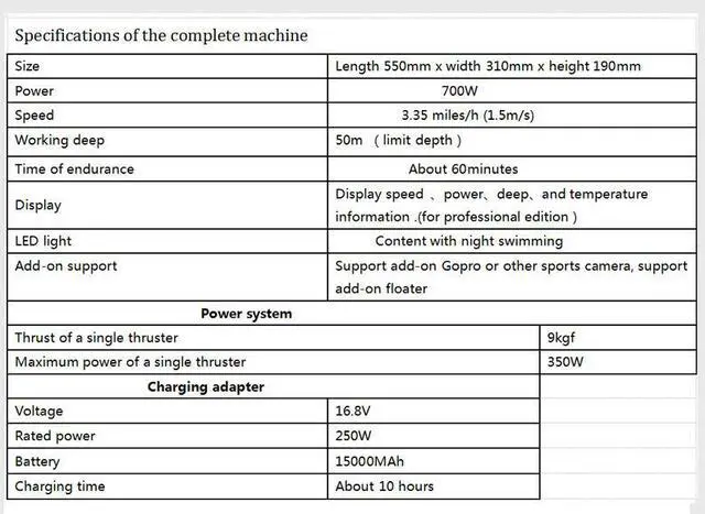 Alt view image 6 of 14 - Underwater thruster diving booster Underwater Scooter Tri-speed switch seascooter underwater shooting drone diving equipment