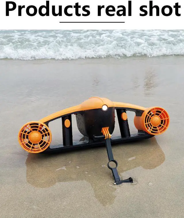 Alt view image 2 of 14 - Underwater thruster diving booster Underwater Scooter Tri-speed switch seascooter underwater shooting drone diving equipment