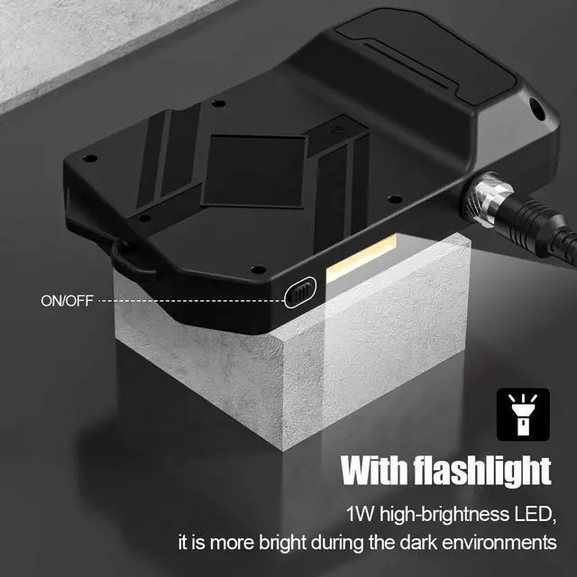 Alt view image 5 of 7 - VisiPower Wifi Single Lens For Car Repair Home Appliance Maintenance Wall Struture Sewer Inspection/4.3'' IPS Screen Endoscope 8MM Digital Pipe Borescope/IP67 Waterproof Cable Length 2m/6.5ft Camera - OEM