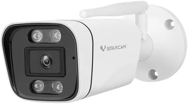 Alt view image 2 of 7 - CS58 3MP HD 1080P CMOS image sensor+4mm lens, night vision 10~15m, H264 , two-way voice, remote monitoring, 2.4G WiFi+RJ45, TF card storage IP Camera
