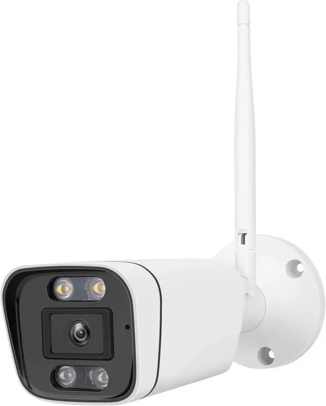 Alt view image 6 of 7 - CS58 3MP HD 1080P CMOS image sensor+4mm lens, night vision 10~15m, H264 , two-way voice, remote monitoring, 2.4G WiFi+RJ45, TF card storage IP Camera