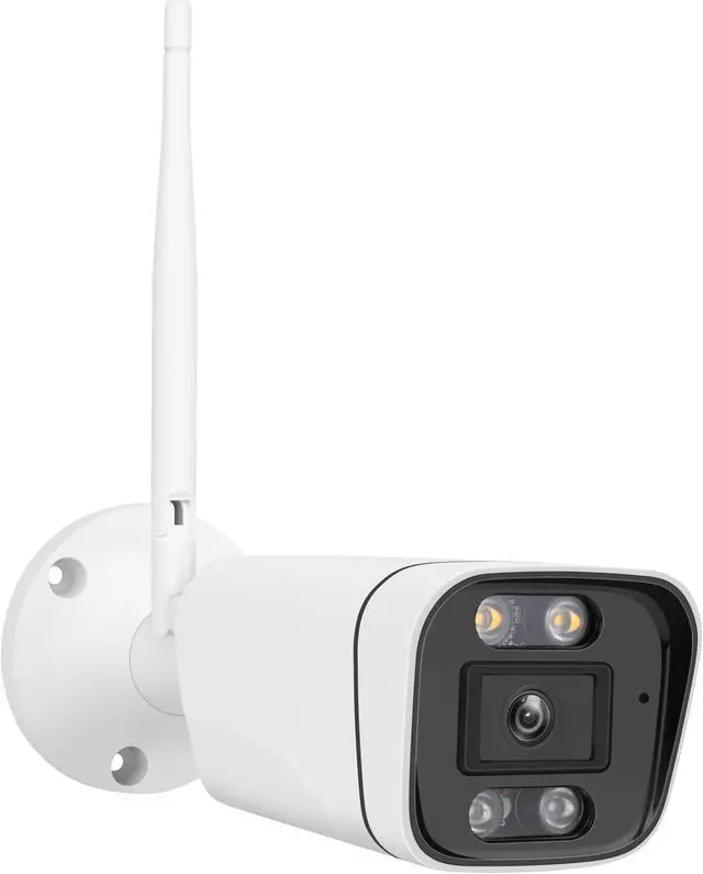 Alt view image 7 of 7 - CS58 3MP HD 1080P CMOS image sensor+4mm lens, night vision 10~15m, H264 , two-way voice, remote monitoring, 2.4G WiFi+RJ45, TF card storage IP Camera