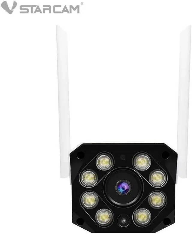 Alt view image 3 of 7 - Vstarcam CS550 3MP Smart Full Color Wi-Fi Camera PTZ Outdoor IP66 Weatherproof Audio Record Night Vision AI Human Detection Camera