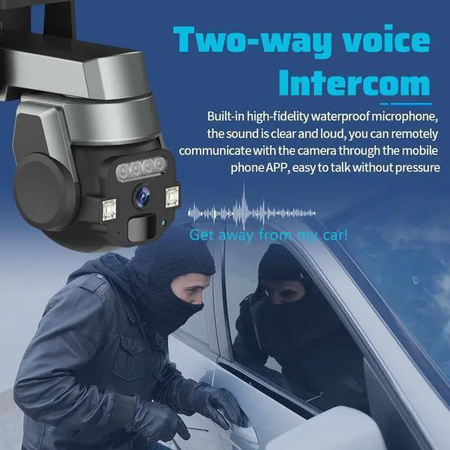Alt view image 7 of 7 - VisiPower 2MP 3.97" HD Screen Smart Peephole Door Viewer Video Doorbell intercom built-in 1400mah lithium rechargeable Battery support 12 different language infrared night vision wide view angle 125°