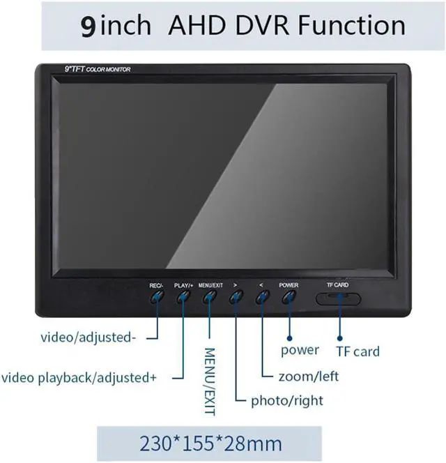Alt view image 12 of 14 - VisiPower Draining plumbing,Wall,Wire inspection/ Sewer Pipe Camera/Pipeline Industrial Endoscope/9" Monitor/DVR video recording/12PCS LED Lights /16GB SD Card/8 hours continuous use/30m Cable length