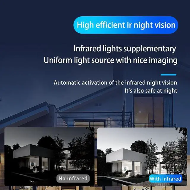 Alt view image 7 of 7 - VisiPower Wireless Doorbell Camera with 4000mAh Battery & Chime,  Motion Detection Smart Doorbell, Night Vision /Visitor Capture/Security WiFi Video Doorbell, Local/Cloud Storage No Subscription