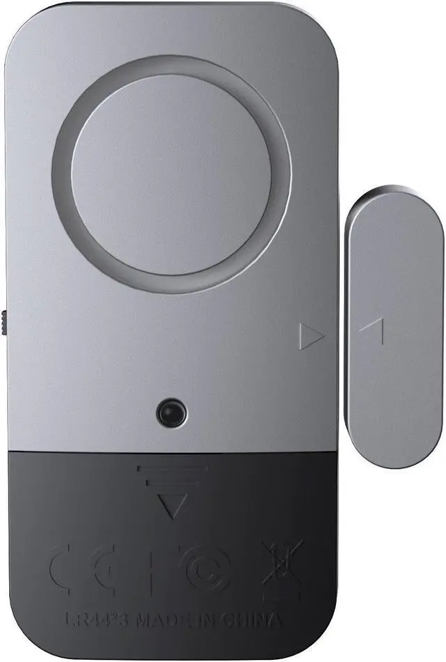 Main image of Portable Door Window Alarm, 120DB Door Alarms, Door Magnetic Strip Home Security Sensor Easy to Install on/Off LED Indication Burglar Anti-Theft for Home Apartment Room Store Kids Safety