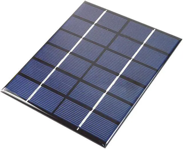 Alt view image 4 of 6 - 136*110*3mm Mini Universal 2W 6V 330mAh Polysilicon Solar Panels DIY Solar Module SW0206