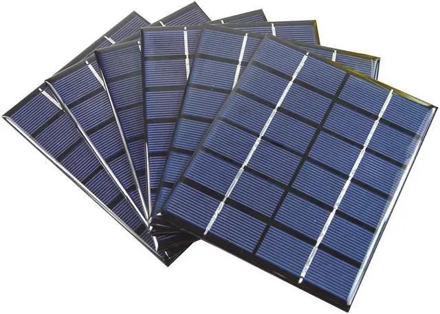 Alt view image 6 of 6 - 136*110*3mm Mini Universal 2W 6V 330mAh Polysilicon Solar Panels DIY Solar Module SW0206