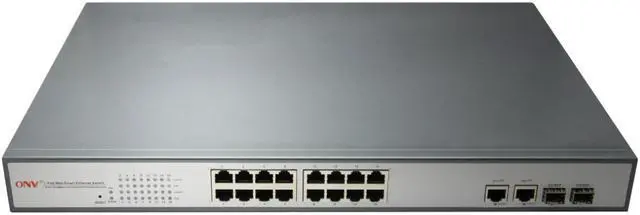 Main image of ONV-POE31024PFM-at 24*10/100M Ethernet ports + 2*gigabit combo ports Managed PoE switch