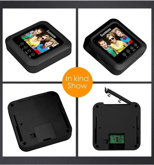 Alt view image 4 of 7 - Danmini W5 2.4inch Color Screen No Disturb Peephole Viewer