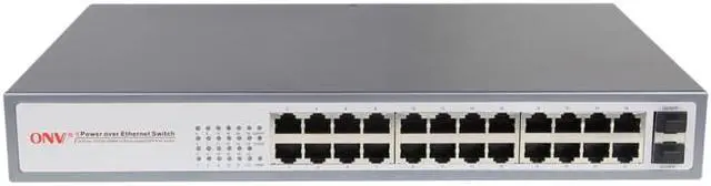 Main image of ONV-POE33024PFB 24*10/100M PoE Ports + 2*10/100/1000M SFP Ports PoE Switch support IEEE802.3af/at