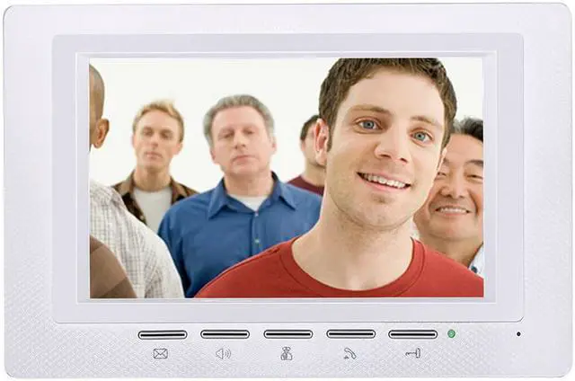 Alt view image 3 of 7 - 7 Inch RFID Password Video Door Phone Intercom Doorbell With IR Camera 1000 TV Line Access Control System