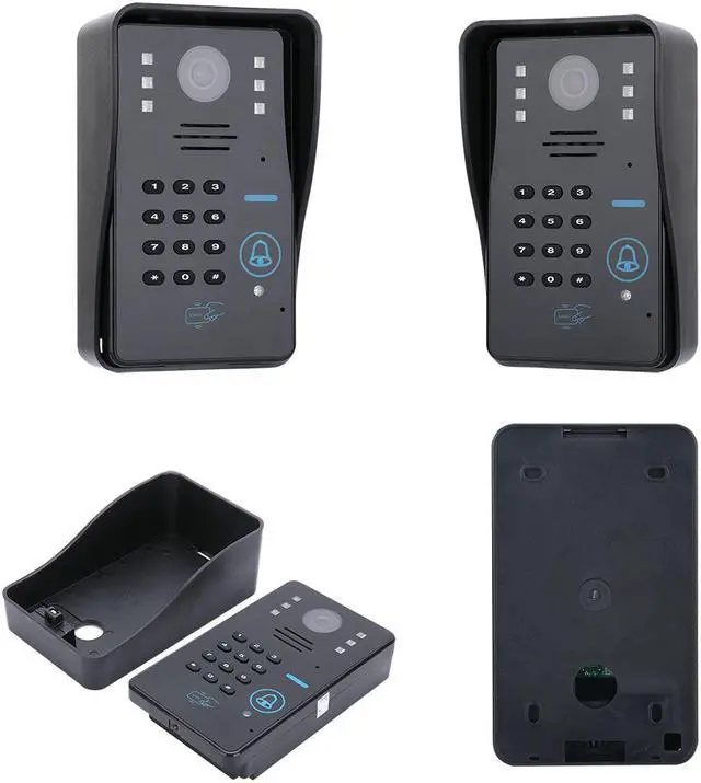 Alt view image 3 of 7 - 7 inch color TFT LCD Video Door Phone Intercom Doorbell With IR Camera 1000 TV Line