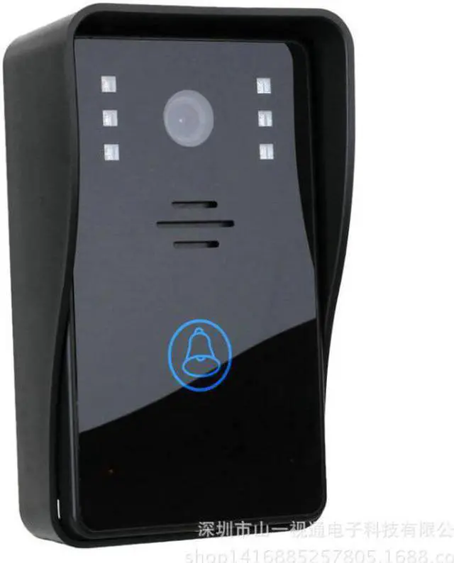 Alt view image 3 of 7 - 720P Smart wireless wifi or RJ45 video intercom doorbell video remote mobile APP