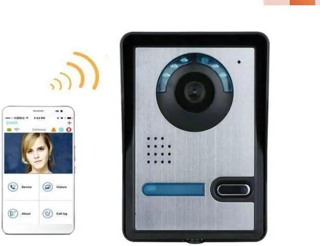 Alt view image 2 of 5 - Wireless WIFI Video Intercom Door Phone Doorbel System Night Vision Waterproof