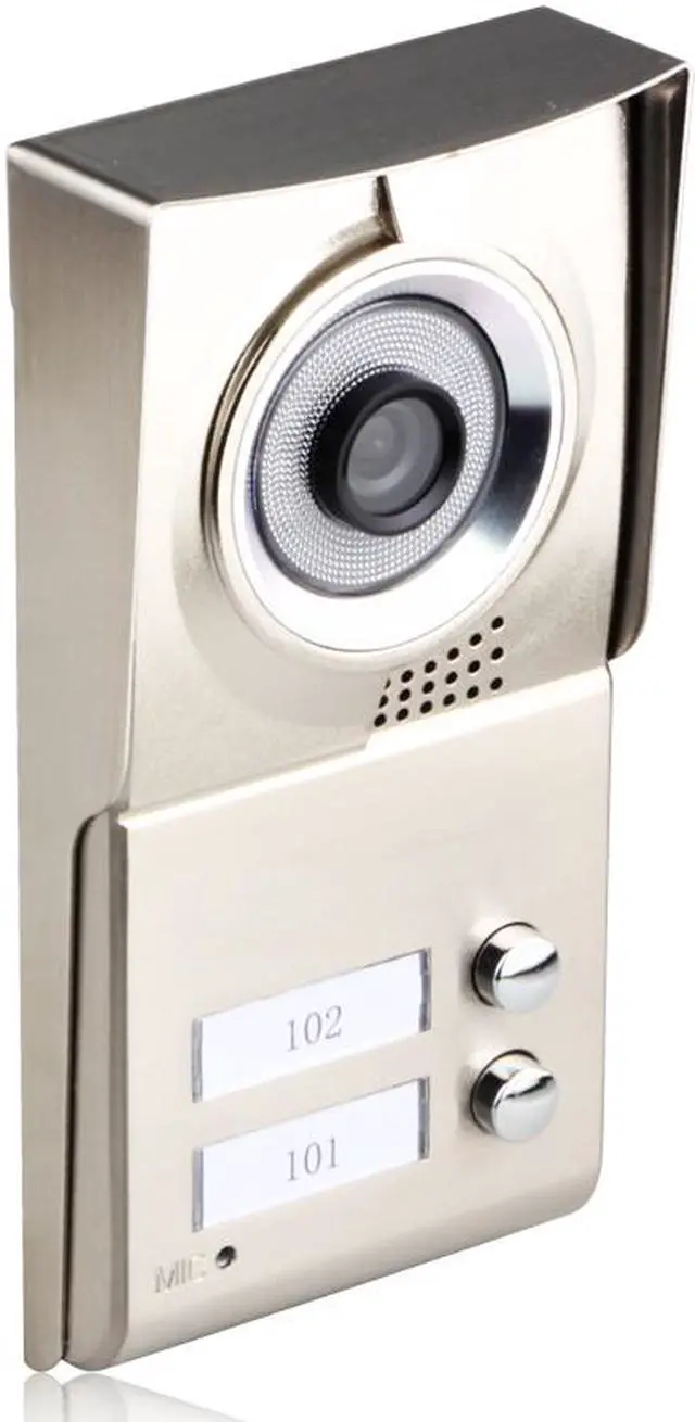 Alt view image 5 of 7 - 7inch Record wireless Wifi 2 Apartments Video Door Phone Intercom System IR-CUT HD 1000TVL Camera Doorbell with 2 button 2 Monitor Waterproof