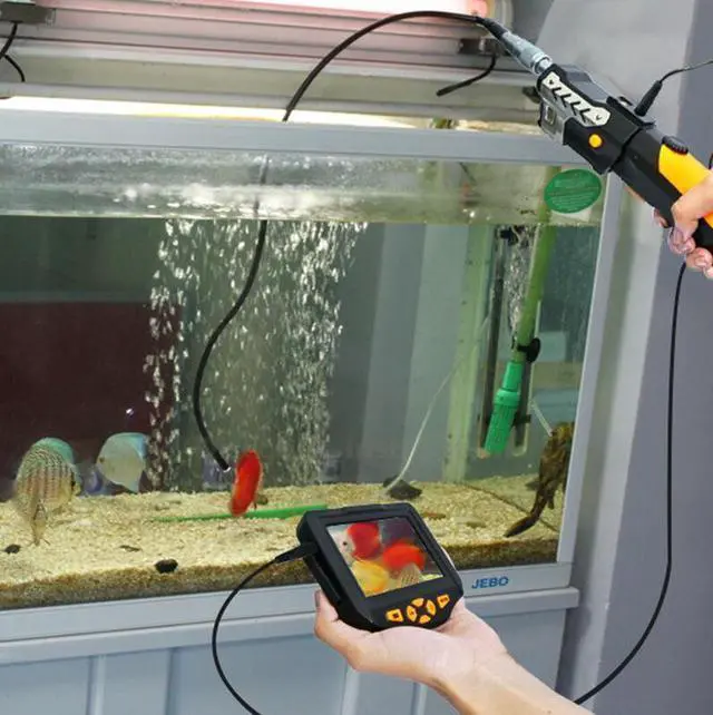 Alt view image 2 of 7 - 5M Cable 3.5 Video Inspection Camera 8.2mm Borescope Endoscope Zoom Rotate Video