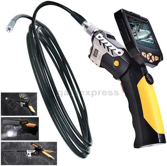 Main image of 5M Cable 3.5 Video Inspection Camera 8.2mm Borescope Endoscope Zoom Rotate Video