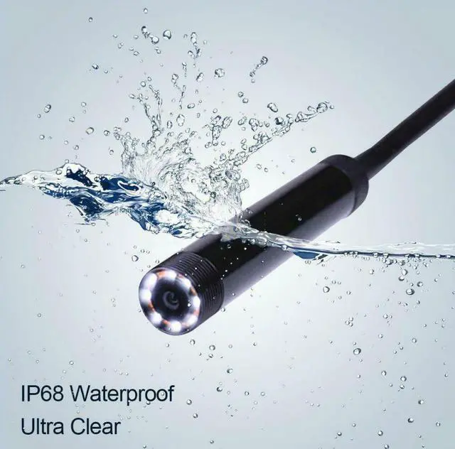 Alt view image 2 of 7 - 10M WiFi 1200P Waterproof 2MP Wireless Endoscope Adjustable Inspection Camera For Android IOS Smartphone